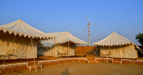 istock Beautiful tent camp in the Thar Desert 1799535465
