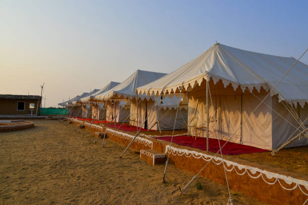 istock Beautiful tent camp in the Thar Desert 1799535478