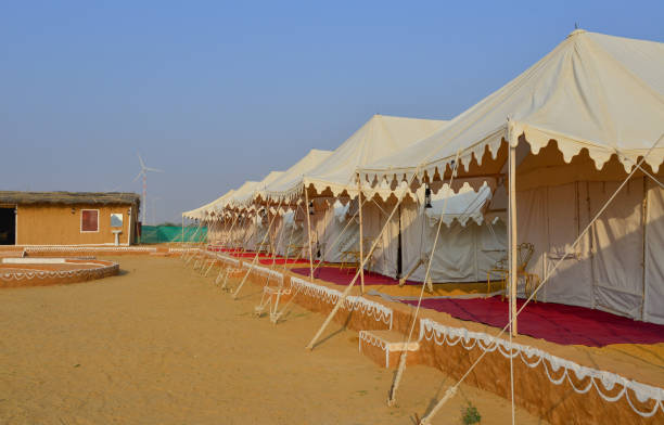 istock Beautiful tent camp in the Thar Desert 1799535517