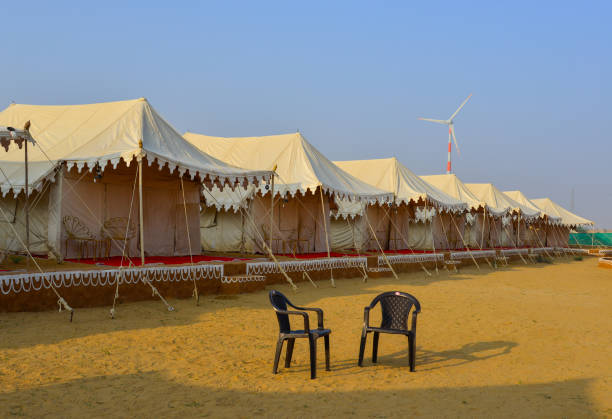 istock Beautiful tent camp in the Thar Desert 1799535528