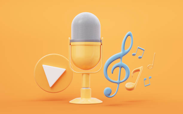 istock Music instruments with cartoon style, 3d rendering. 1799537658