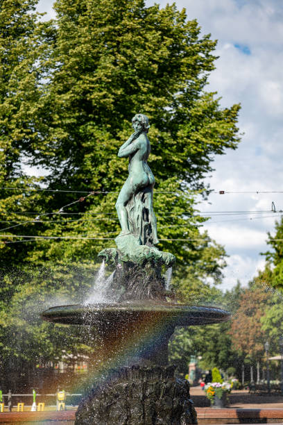 istock Woman wearing a rainbow skirt 1799554512