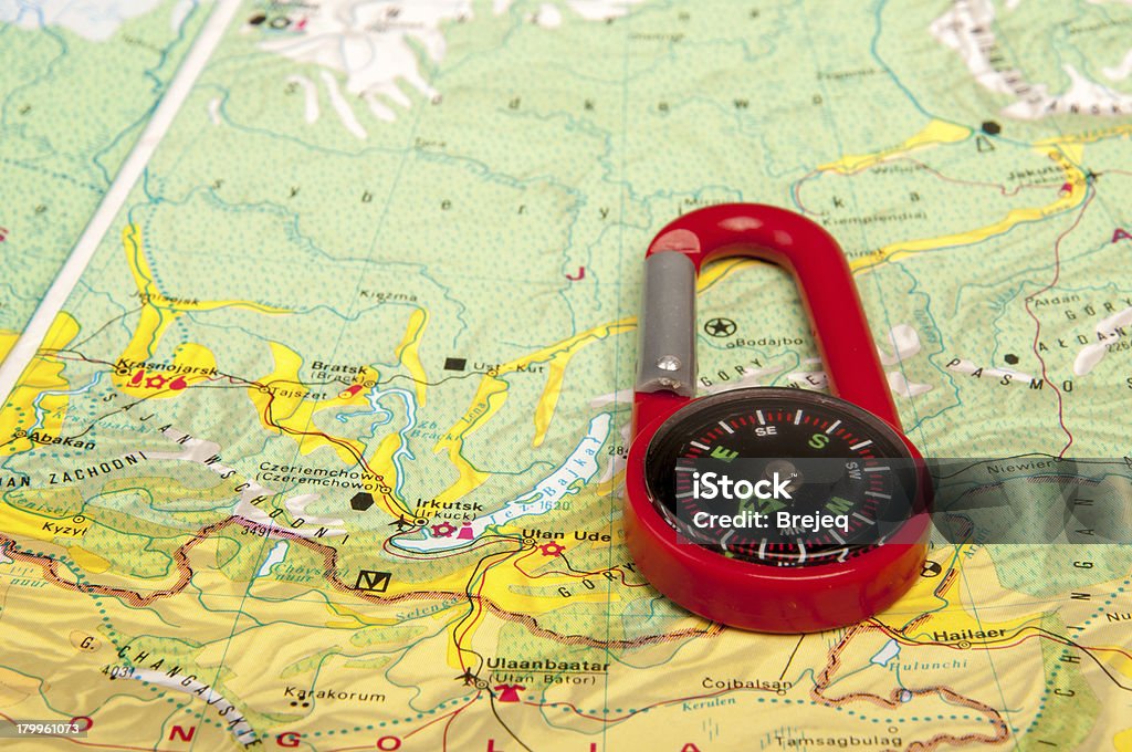 compass mit Tasche - Lizenzfrei Anleitung - Konzepte Stock-Foto