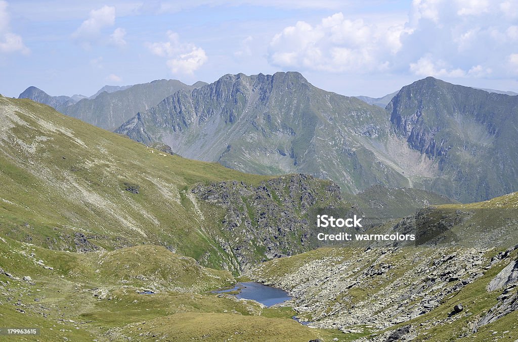 Monti Fagaras in Romania - Foto stock royalty-free di Blu