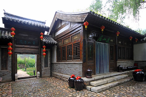 istock ancient Chinese traditional architectural landscape 179963840