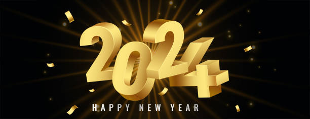 istock 3d style 2024 new year wishes banner with confetti decoration 1799643571