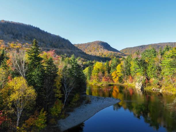 istock Canadian Lake in Autumn 1799647998