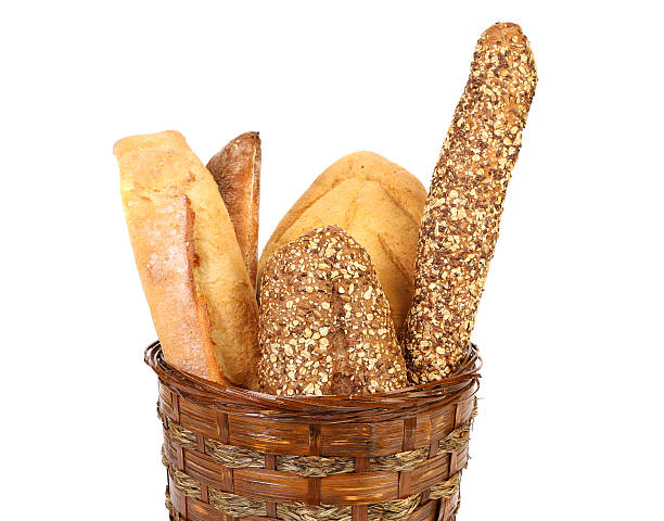 istock Various types of bread in a basket. 179966515