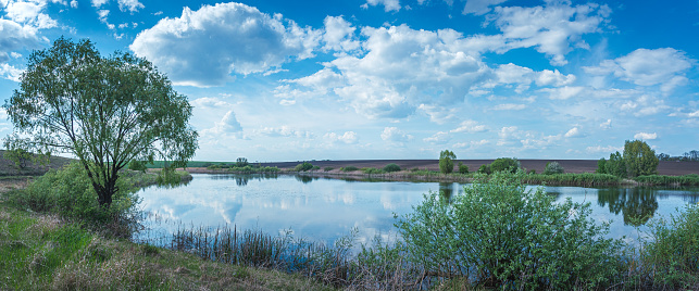 River curves on river Uvac, Southern Serbia, unique place in this part of the world with meandring river Uvac