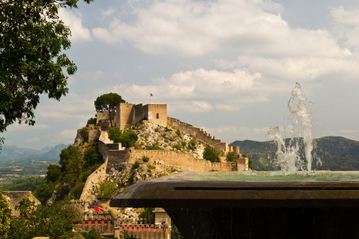 In the background you can see the Lesser Castle, which together with the Major form the whole of the Castle of Xàtiva.