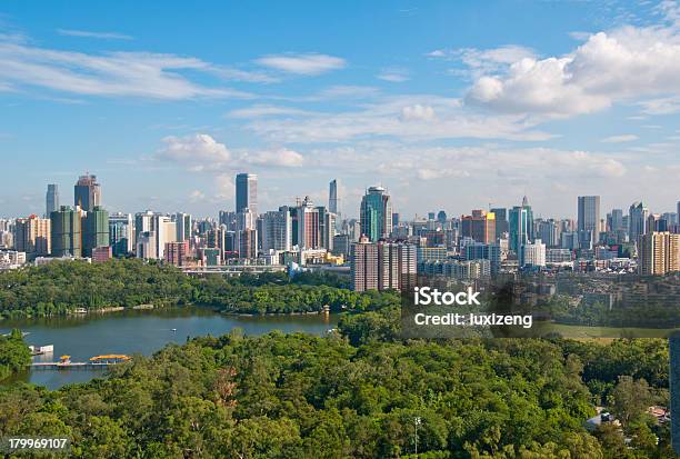 Foto de Guangzhou Panorama Imagem e mais fotos de stock de Arranha-céu - Arranha-céu, Cantão, China