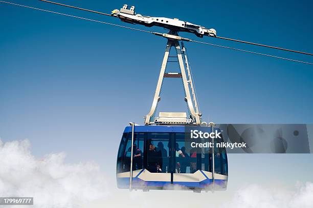 산 리프스 Funicular 공중 케이블 카에 대한 스톡 사진 및 기타 이미지 - 공중 케이블 카, 관광, 구름