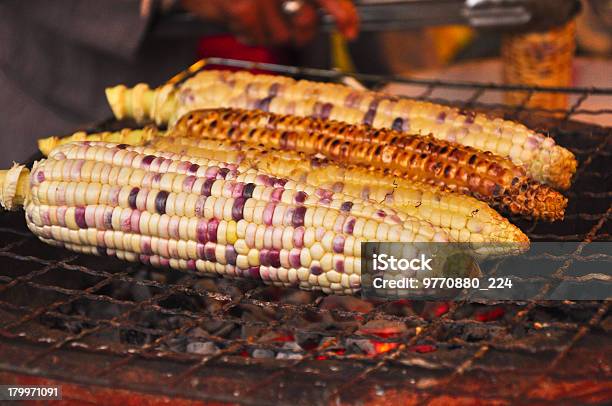 Grillowany Corns W Ayutthaya W Tajlandii - zdjęcia stockowe i więcej obrazów Barbecue