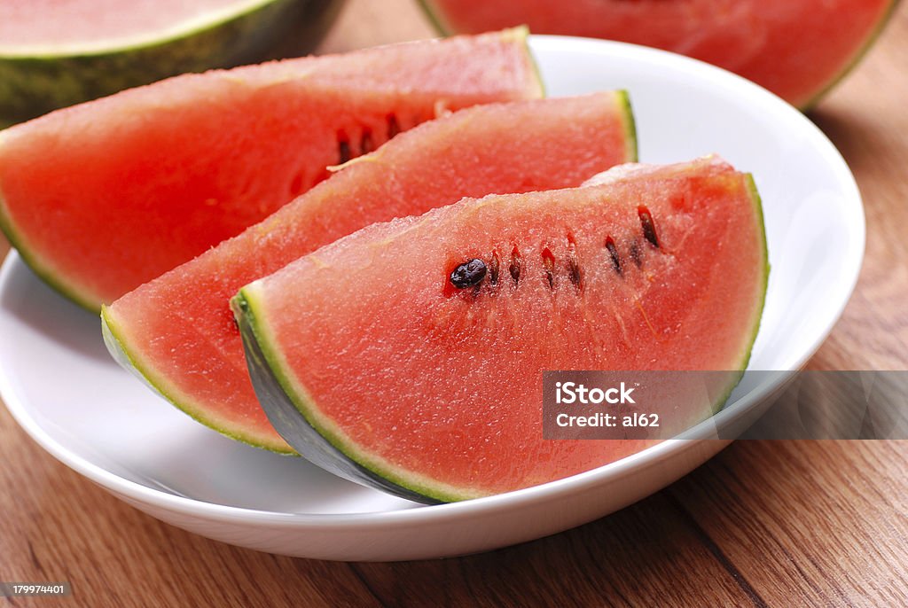 Scheiben Wassermelone - Lizenzfrei Abnehmen Stock-Foto