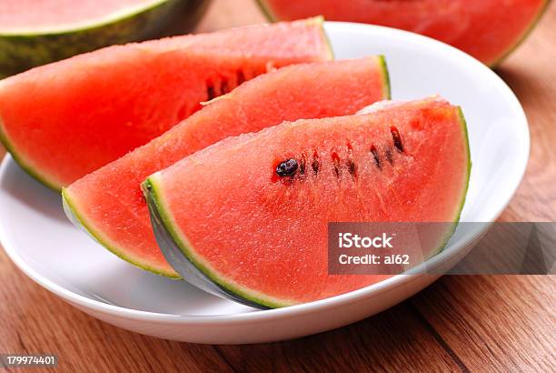 Scheiben Wassermelone Stockfoto und mehr Bilder von Abnehmen - Abnehmen, Erfrischung, Fotografie