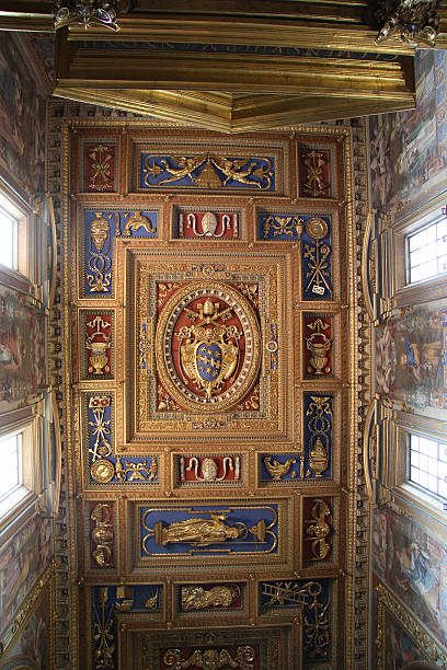 istock Basilica of Saint Mary Major ceiling 179976630