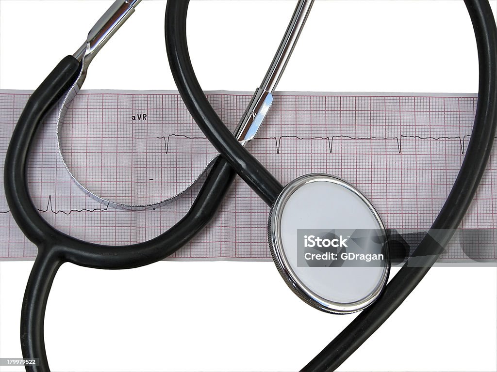 Electrocardiogram - Lizenzfrei Arzt Stock-Foto