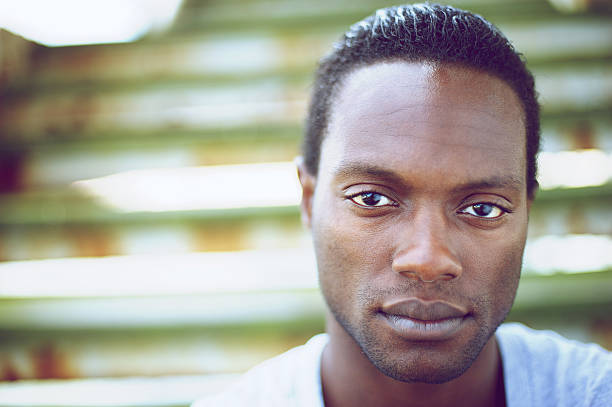 istock Portrait of a handsome black man looking at camera 179979808