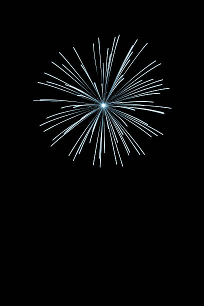 Firework stock photo