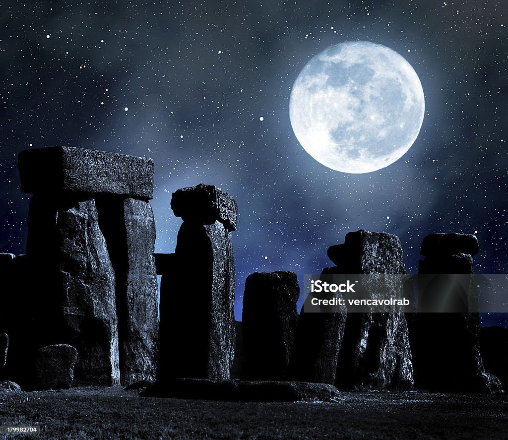 Stonehenge - Foto de stock de Amesbury - Inglaterra libre de derechos