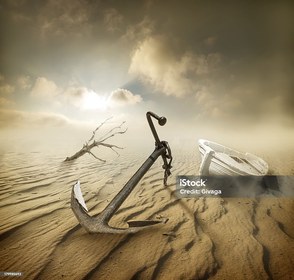 배죠 사막 - 로열티 프리 닻 스톡 사진