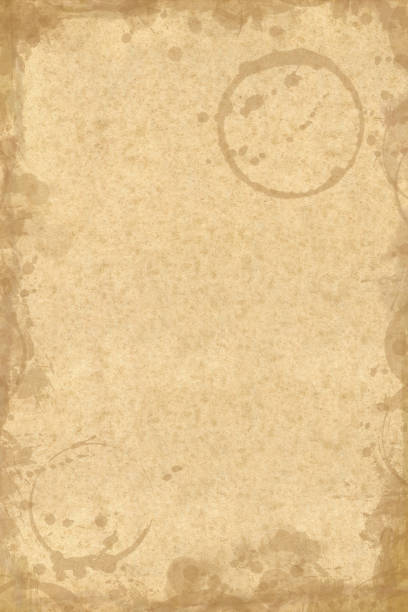 istock Old paper texture, old paper parchment texture. 1799887692