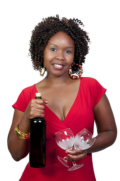 여자, 와인 - alcolholism 뉴스 사진 이미지