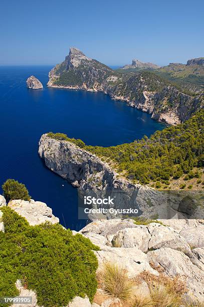 Cape Formentor In The Coast Of North Mallorca Stock Photo - Download Image Now - Balearic Islands, Bay of Water, Beach