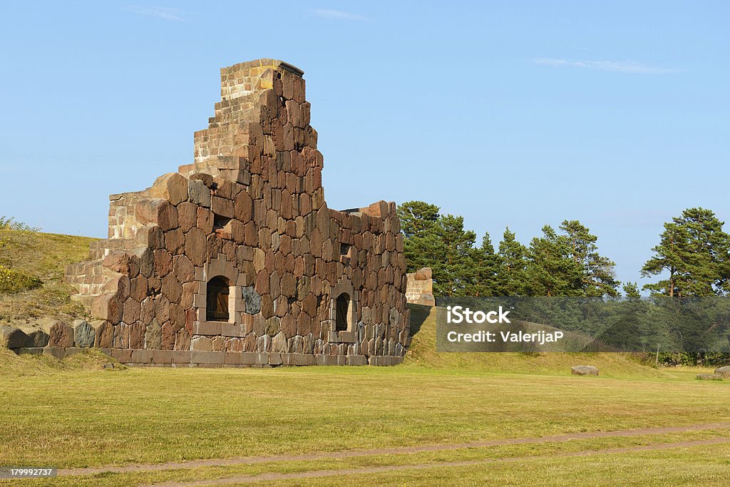 Ruinen von Bomarsund Festung. Sund, Åland-Inseln, Finnland - Lizenzfrei Architektur Stock-Foto