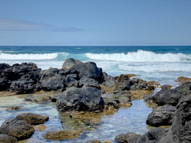 istock Waves breaking on Gris Gris Beach, Souillac, Mauritius 1799952687