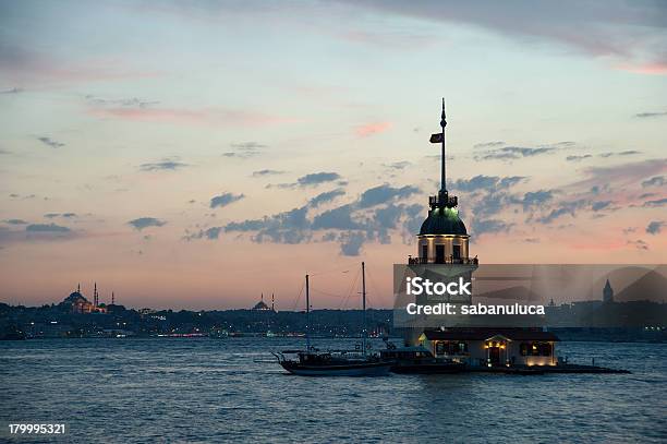 Maiden Tower Stock Photo - Download Image Now - Antique, Architecture, Bosphorus