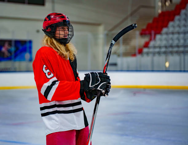 istock man's Ice Hockey Offense Player Portrait 1799970298