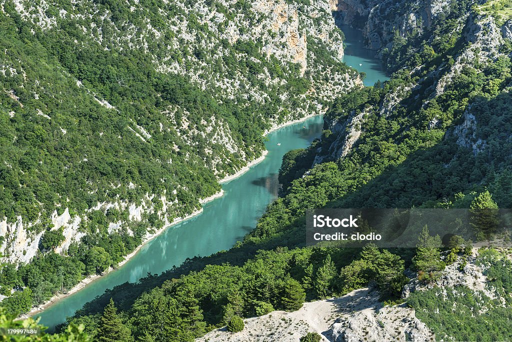Gorges du Verdon Gorges du Verdon (Alpes-de-Haute-Provence, Provence-Alpes-Cote d'Azur, France(, famous canyon) Alpes-de-Haute-Provence Stock Photo