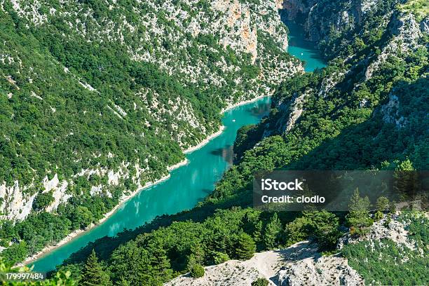 Gorges Du Verdon Stock Photo - Download Image Now - Alpes-de-Haute-Provence, Canoeing, Canyon