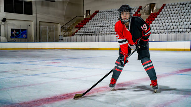 Women's Ice Hockey Offense Player Portrait