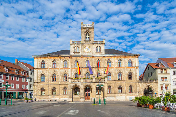 Town hall Weimar in Germany, UNESCO World Heritage Site