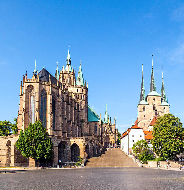 istock Dom hill of Erfurt Germany 180003468