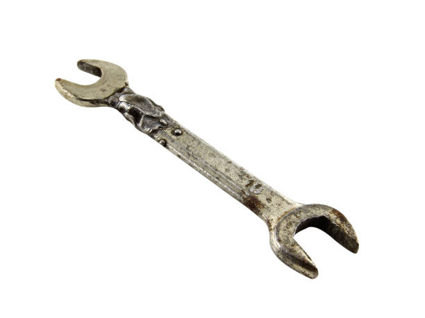 istock Wrench isolated on white background. 1800050943