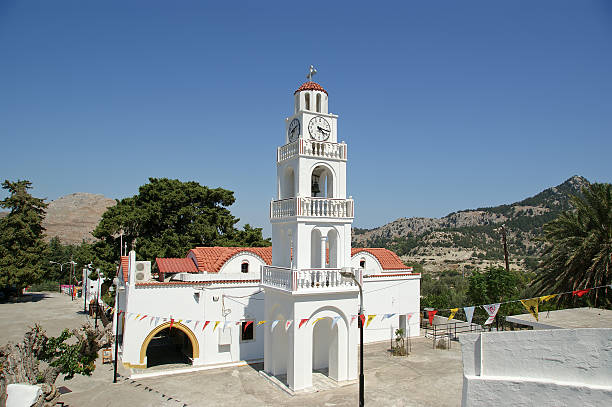 istock Our Lady Tsambika monastery. Rhodes. Greece. 180007091