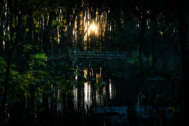 Tata path sunset