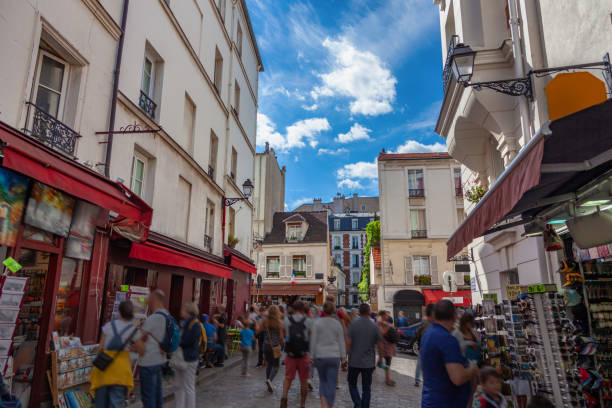 istock Street in Paris 1800096041