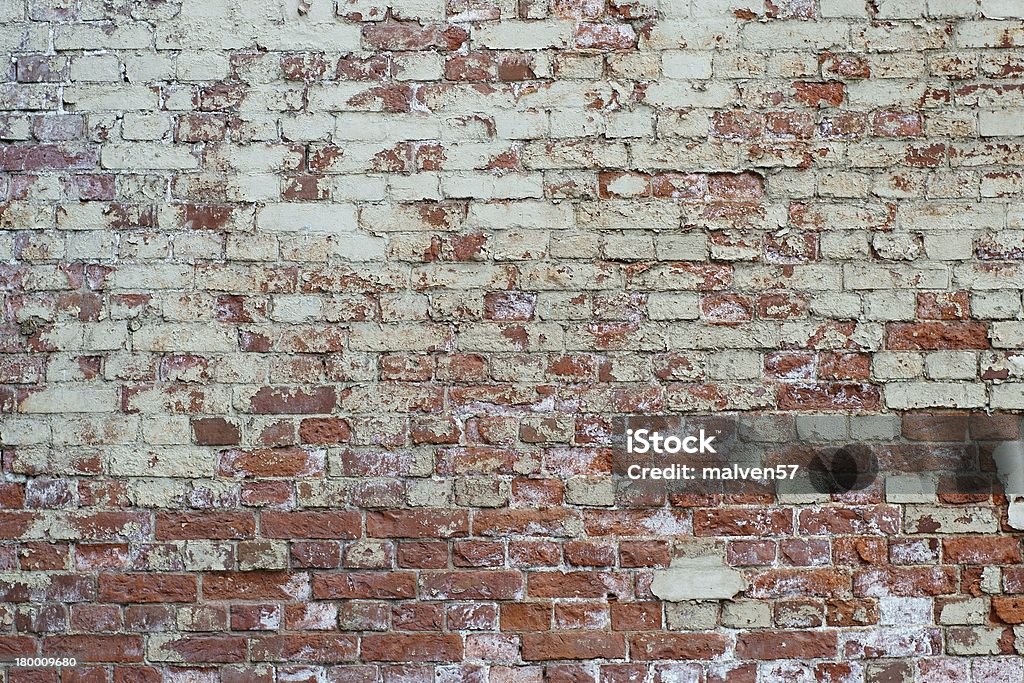 Vieux mur de brique rouge - Photo de Abstrait libre de droits
