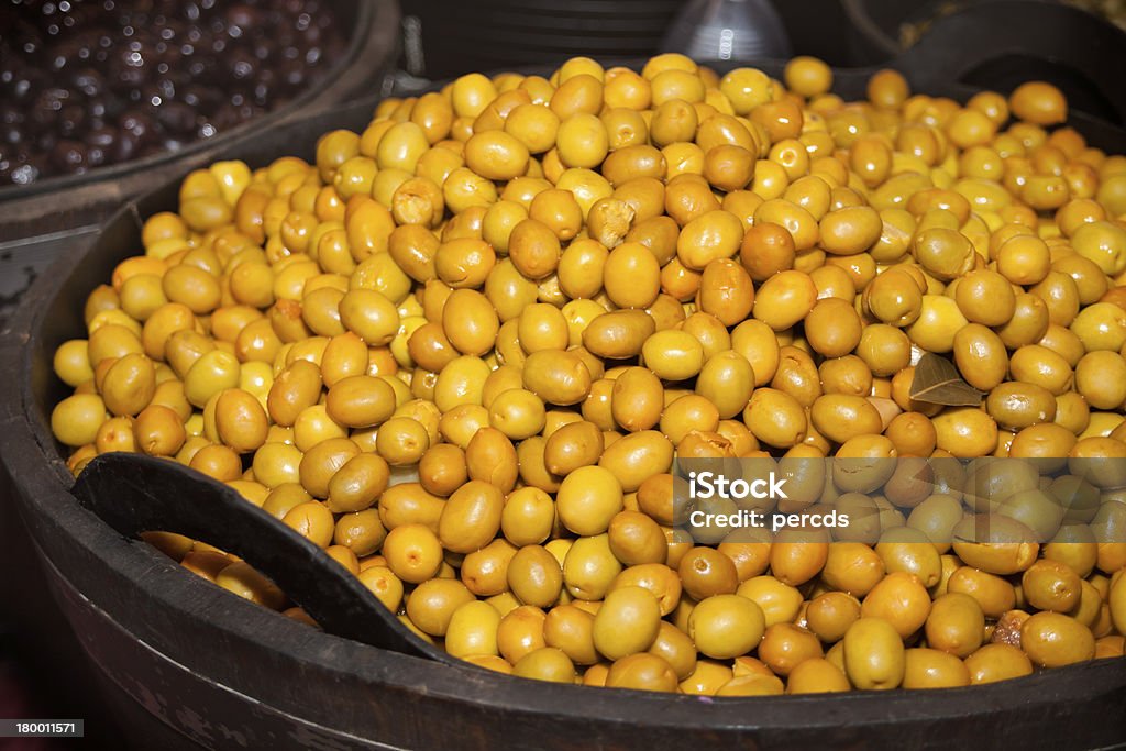 Olive Sottaceto - Foto stock royalty-free di Agricoltura