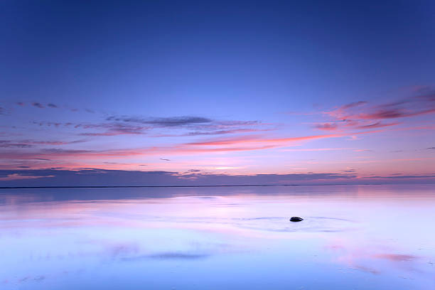 istock Beautiful sunrise over the baltic ocean 180016784