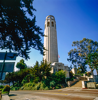 Coit Tower in San Francisco, California