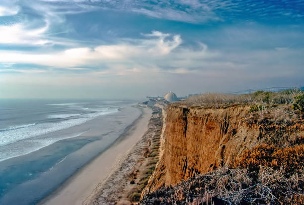 San Onofre Nuclear Power Plant, California stock photo