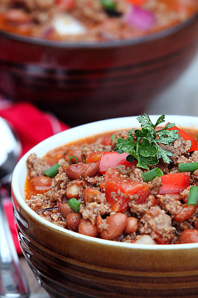 istock Bowl of Chili Con Carne 180032144