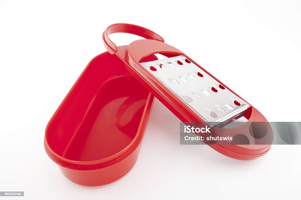 Красный Тёрка Изолирован на белом - Стоковые фото Абстрактный роялти-фри