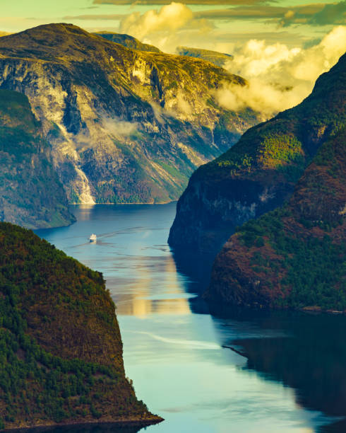 istock Fjord landscape Aurlandsfjord in Norway 1800345724
