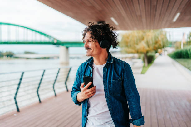 istock Attractive man city lifestyle 1800420384